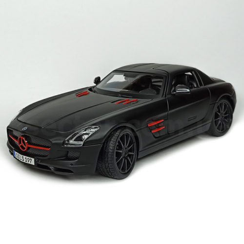 Mercedes-Benz SLS AMG Модель 1:18 Черный матовый