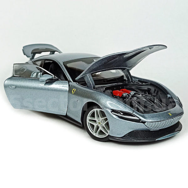 Ferrari Roma Модель автомобиля 1:24 Серый