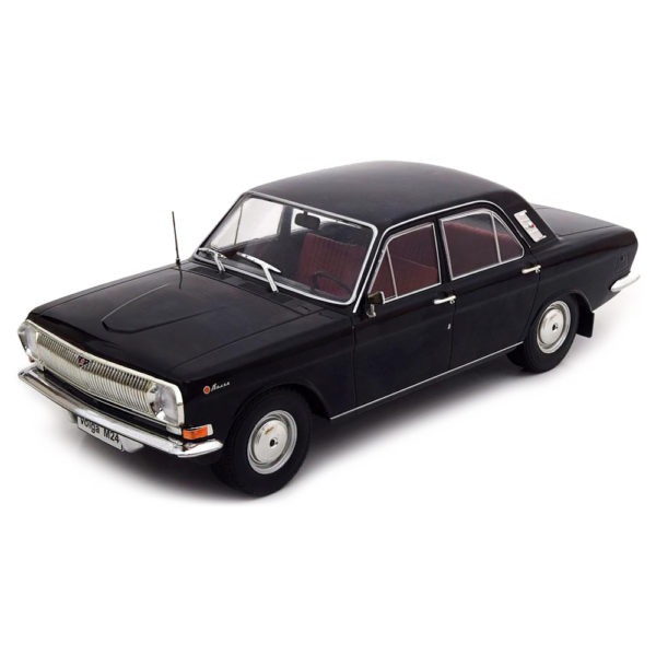 Волга ГАЗ М24 1972 Модель автомобиля 1:18 Черный