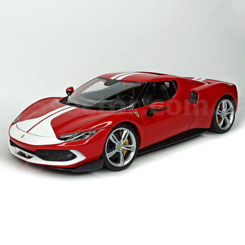 2022 Ferrari 296 GTB Assetto Fiorano Модель 1:18 Красный