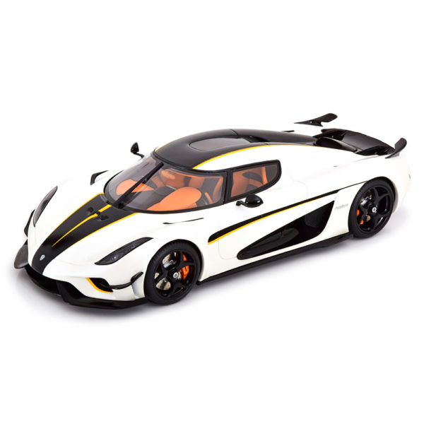 Koenigsegg Regera 2018 Модель 1:18 Белый