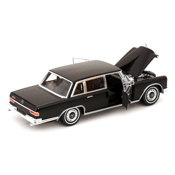 Mercedes-Benz 600 W100 1963 Модель 1:24 Черный