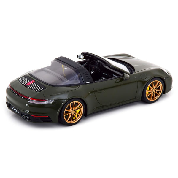 Porsche 911 (992) Targa 4S Модель 1:18 Зеленый