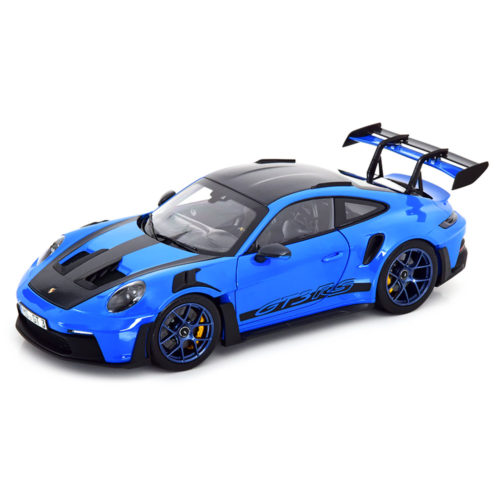 Porsche 911 GT3 RS Weissach Package Модель 1:18 Синий