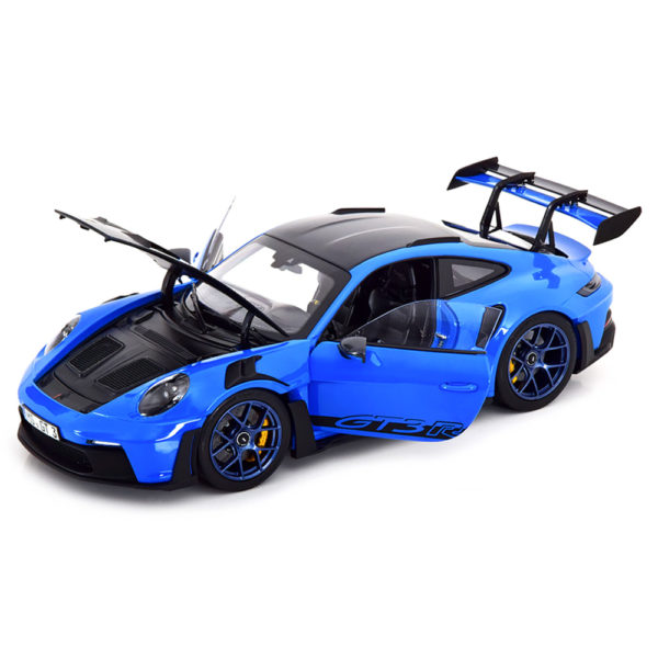 Porsche 911 GT3 RS Weissach Package Модель 1:18 Синий