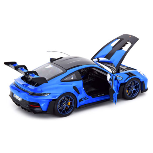 Porsche 911 GT3 RS Weissach Package Модель 1:18 Синий