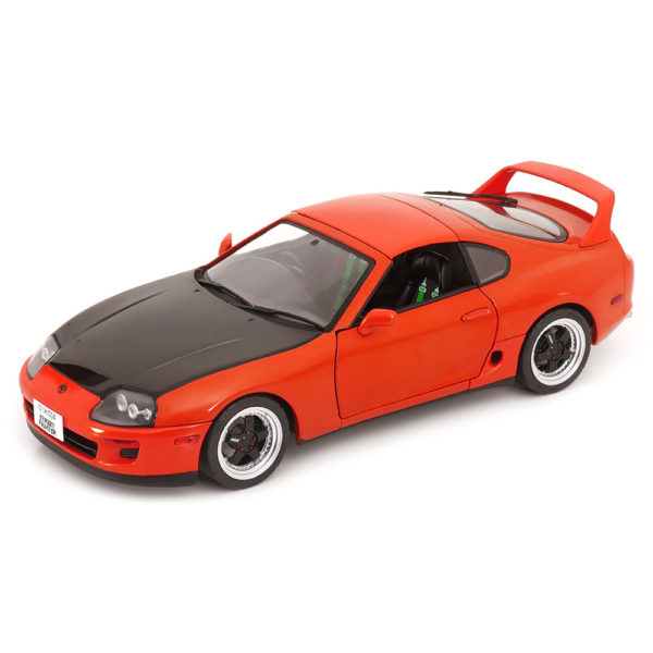 Toyota Supra MK4 Street Fighter Модель 1:18 Оранжевый