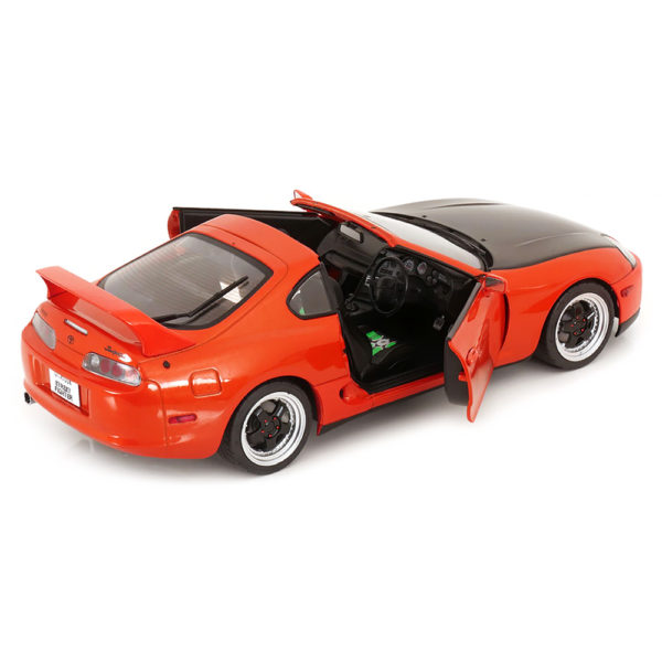 Toyota Supra MK4 Street Fighter Модель 1:18 Оранжевый