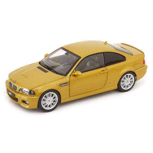 BMW M3 E46 2000 Модель 1:18 Желтый