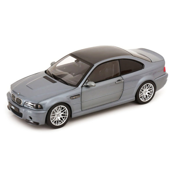 BMW M3 E46 CSL 2003 Модель автомобиля 1:18 Серый