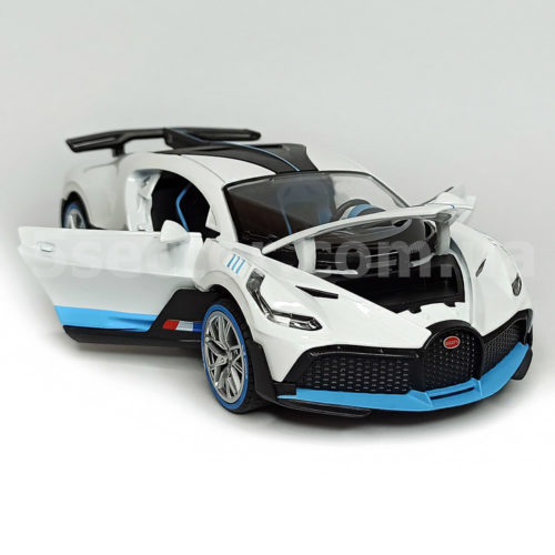 Bugatti Divo Масштабная модель 1:24 Белый