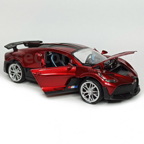 Bugatti Divo Масштабная модель 1:24 Красный