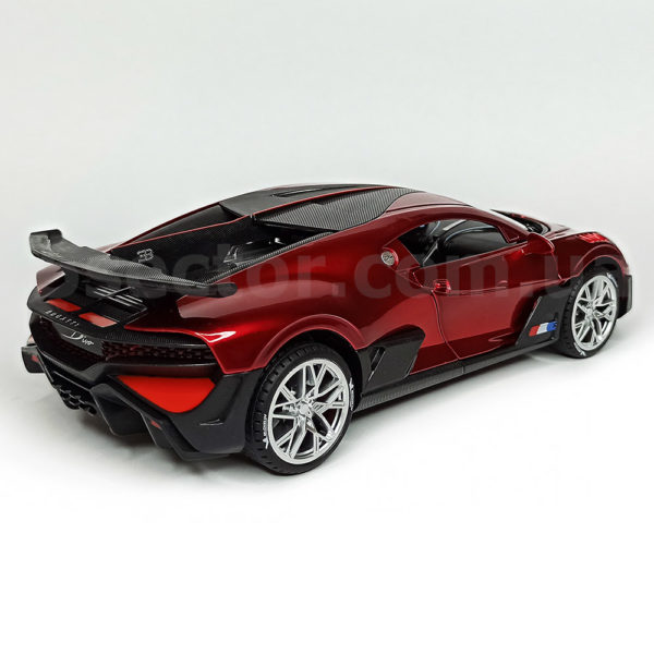 Bugatti Divo Масштабная модель 1:24 Красный