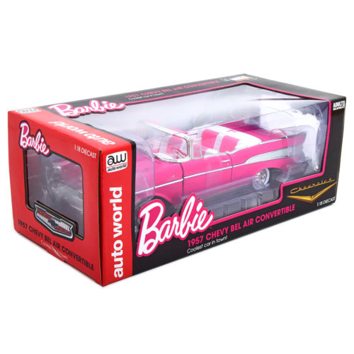 Chevrolet Bel Air Convertible Barbie 1957 Модель 1:18