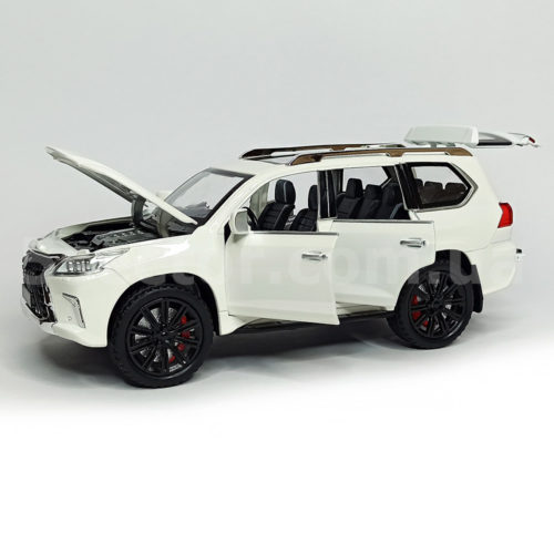 Lexus LX 570 Масштабная модель 1:24 Белый