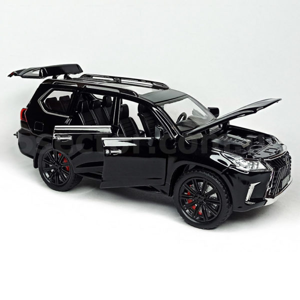 Lexus LX 570 Масштабная модель 1:24 Черный