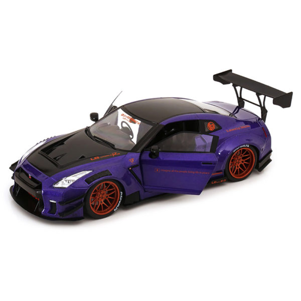 Nissan Skyline GT-R R35 LBWK Body Kit Type 2 Модель 1:18