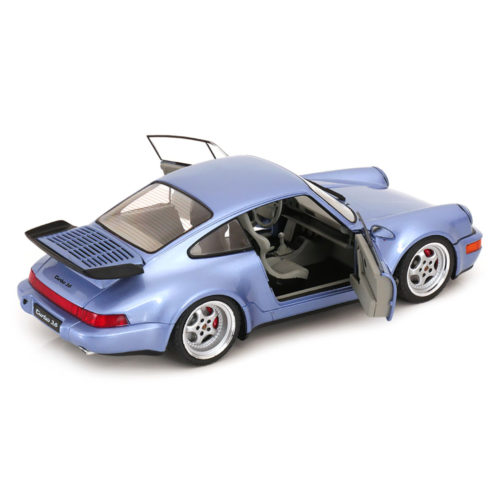 Porsche 911 Turbo 3.6 1990 Модель 1:18 Голубой
