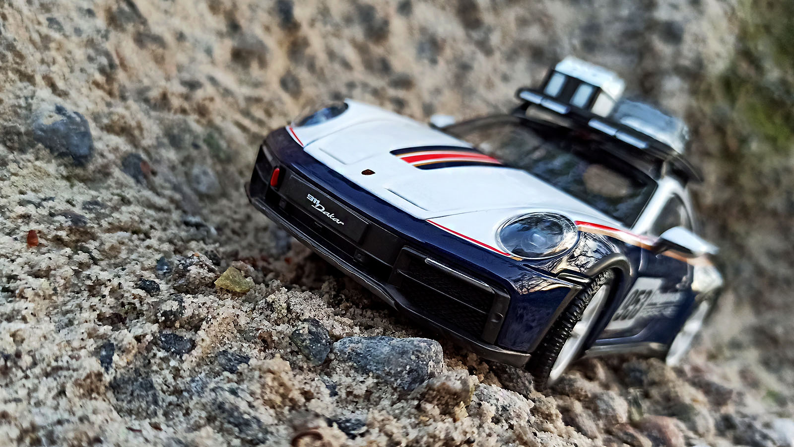 Porsche 911 No.953 Rallye Dakar 2023 Модель 1:24