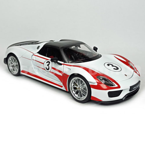 Porsche 918 Spyder Weissach No.3 Модель 1:18