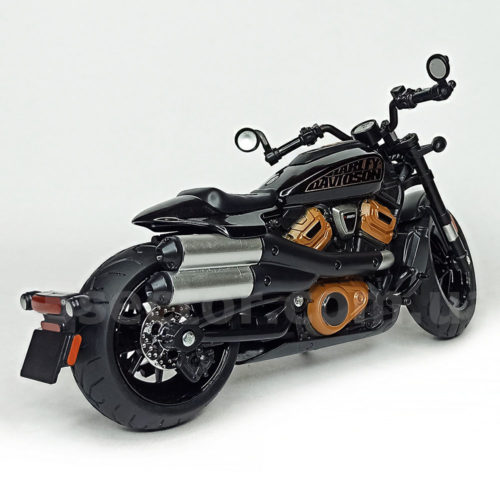 Harley-Davidson Sportster S Модель 1:12 Черный