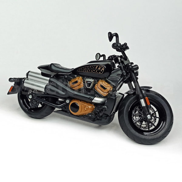 Harley-Davidson Sportster S Модель 1:12 Черный