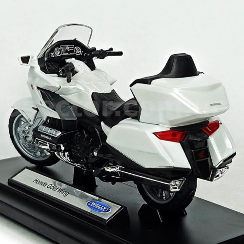 Honda Gold Wing Масштабная модель 1:18 Белый