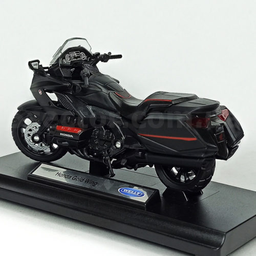 Honda Gold Wing Масштабная модель 1:18 Черный