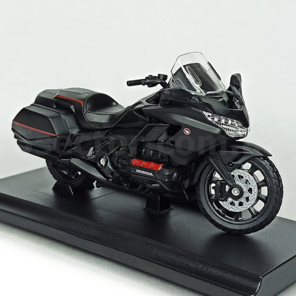 Honda Gold Wing Масштабная модель 1:18 Черный