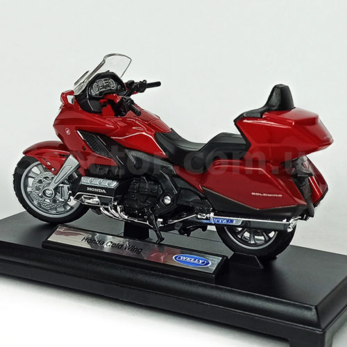 Honda Gold Wing Масштабная модель 1:18 Красный