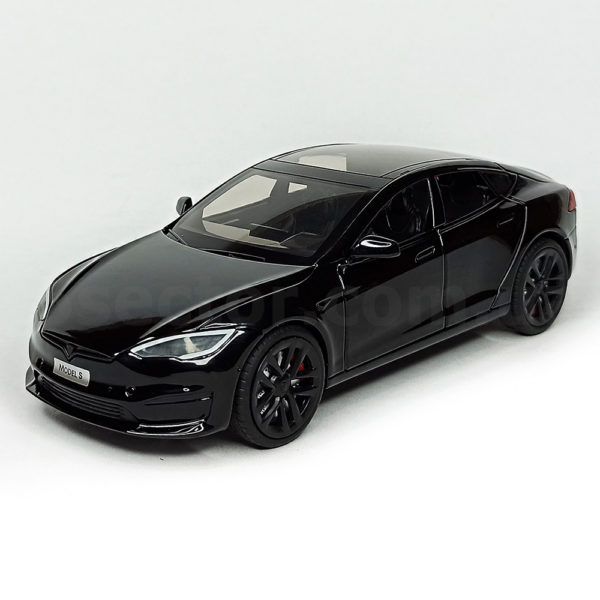 Tesla Model S Масштабная модель 1:24 Черный