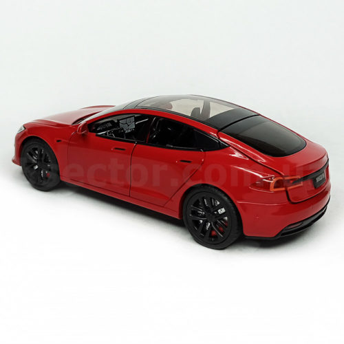 Tesla Model S Масштабная модель 1:24 Красный