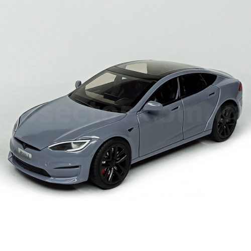 Tesla Model S Масштабная модель 1:24 Серый