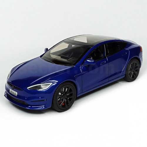 Tesla Model S Масштабная модель 1:24 Синий