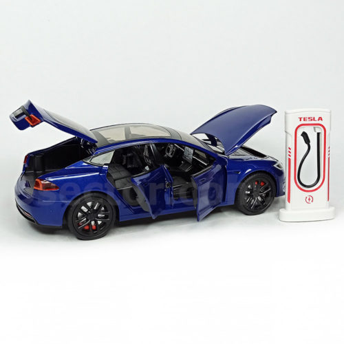 Tesla Model S Масштабная модель 1:24 Синий