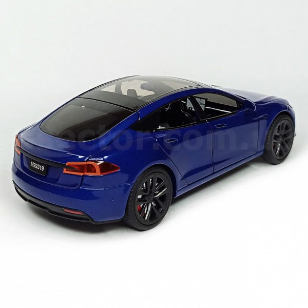 Tesla Model S Масштабная модель 1:24 Синий