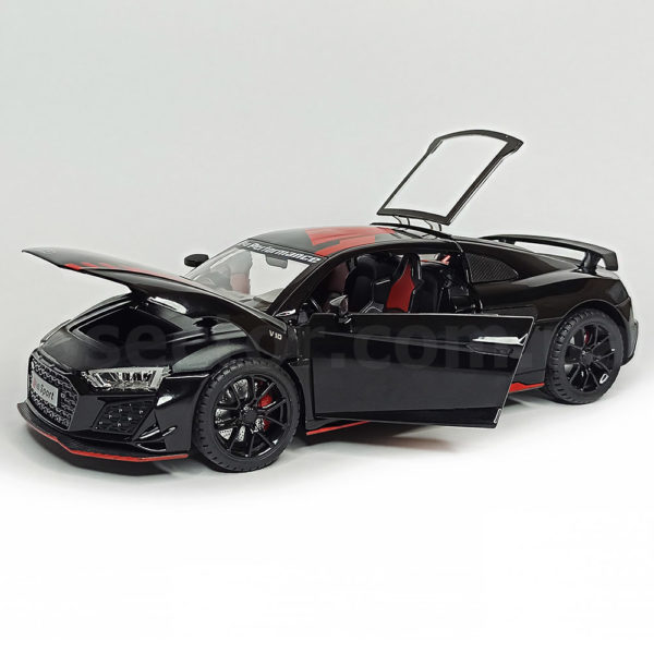 Audi R8 V10 Performance Модель автомобиля 1:24 Черный