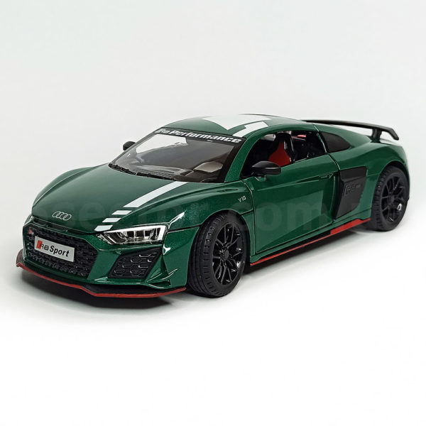 Audi R8 V10 Performance Модель автомобиля 1:24 Зеленый