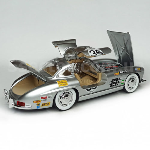 Mercedes-Benz 300SL (W198) No.35 Модель 1:24 Серый