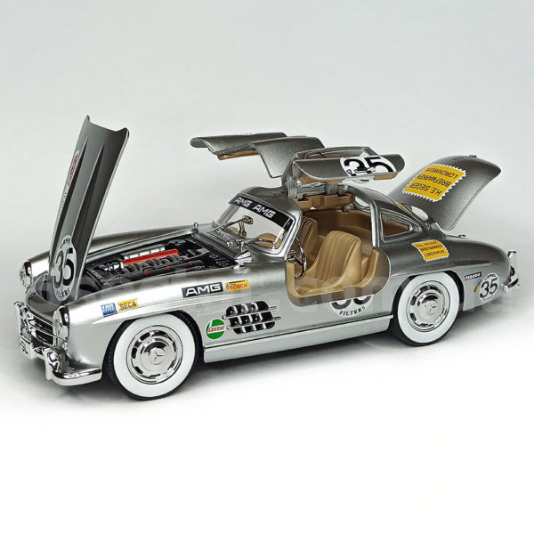 Mercedes-Benz 300SL (W198) No.35 Модель 1:24 Серый