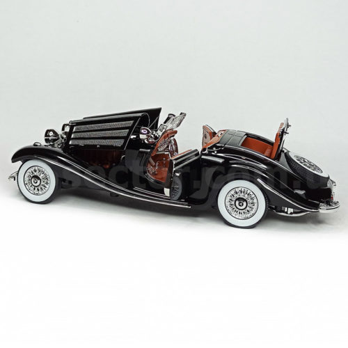 Mercedes-Benz 500K Масштабная модель 1:24 Черный