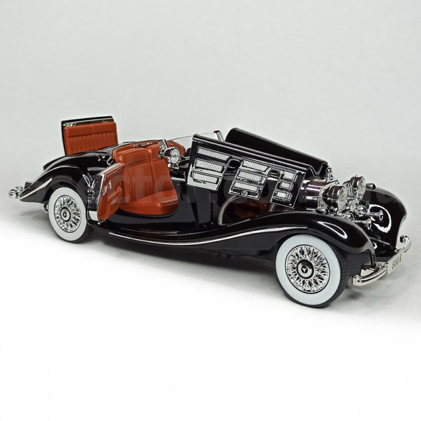 Mercedes-Benz 500K Масштабная модель 1:24 Черный