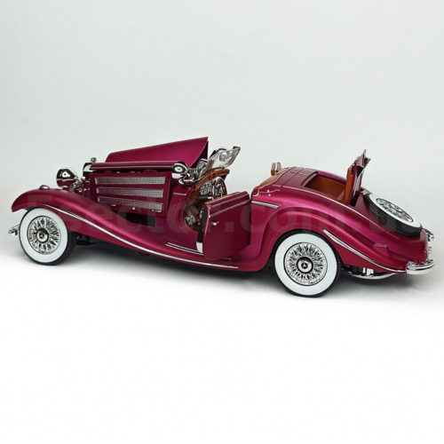 Mercedes-Benz 500K Масштабная модель 1:24 Розовый