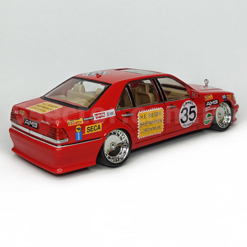 Mercedes-Benz S 320 W140 No.35 Модель 1:24 Красный