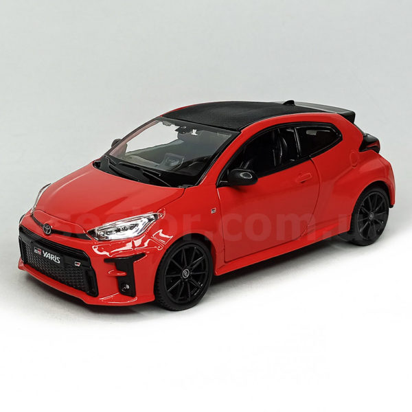 Toyota GR Yaris 2021 Модель 1:24 Красный