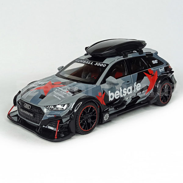 Audi RS6 DTM Gumball 3000 No.56 Модель 1:24 Серый