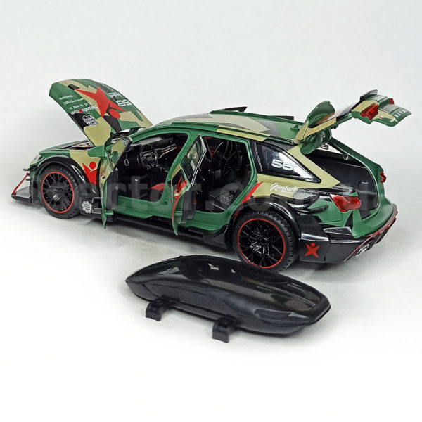 Audi RS6 DTM Gumball 3000 No.56 Модель 1:24 Зеленый