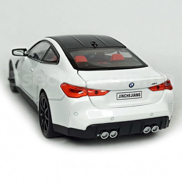 BMW M4 CSL Модель автомобиля 1:24 Белый