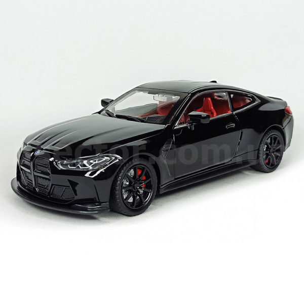 BMW M4 CSL Модель автомобиля 1:24 Черный