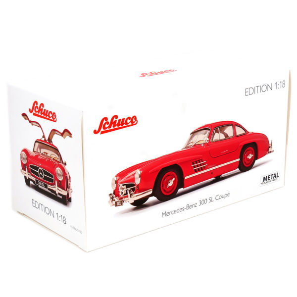 Mercedes-Benz 300 SL Coupe W198 Модель 1:18 Красный